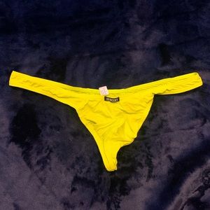 Men’s ikingsky electric yellow thong!